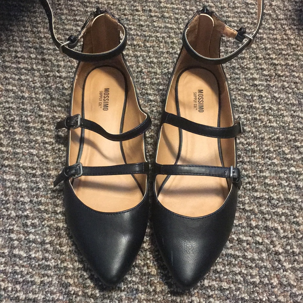 Mossimo Supply Co. Black Flats